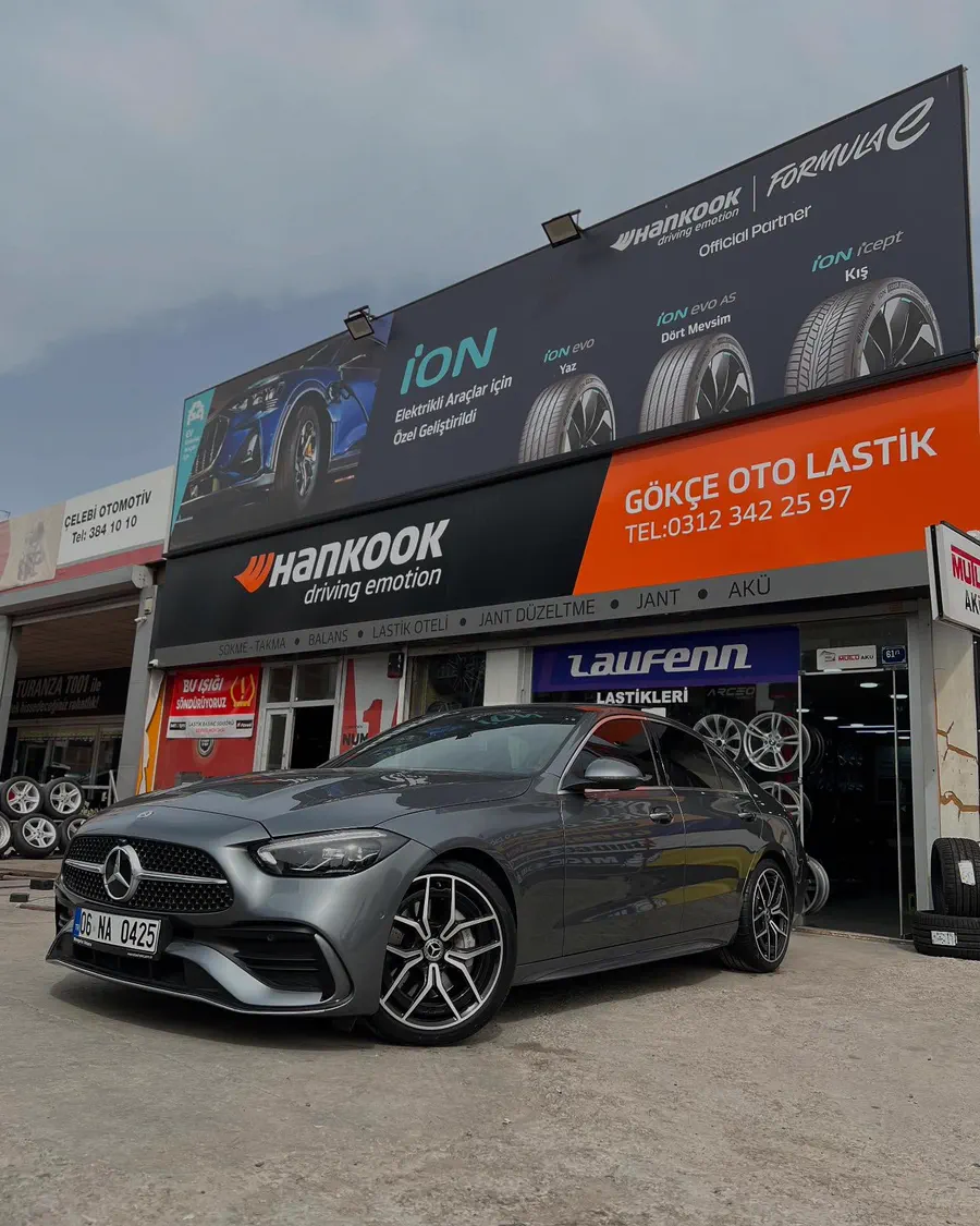 Mercedes C serisi, lastik değişimi sonrası